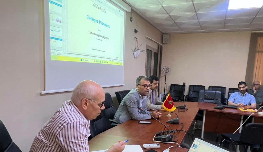 Lancement de l'atelier national de formation sur le programme des Collèges Pionniers et les approches pédagogiques en Sciences de la Vie et de la Terre à Marrakech